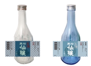さくらまちデザイン (yoshico_hirakata)さんの日本酒小瓶２種類のラベルデザインへの提案