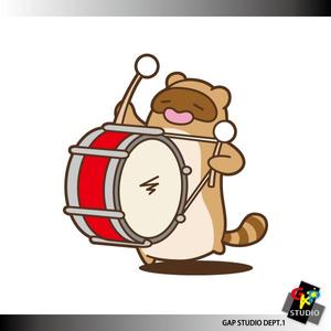 GAP STUDIO ()さんの打楽器を持ったどうぶつのキャラクターデザインへの提案