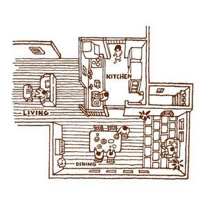 ol_z (ol_z)さんの住宅や雑貨に関するイラスト（スケッチ）の作成への提案