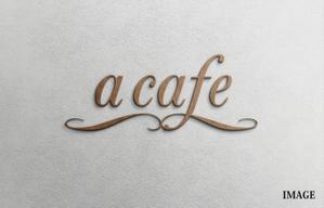 Design-Base ()さんのカフェ「a cafe」のロゴマークへの提案