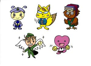 まついともこ (ringonote)さんのインターネットサービスサイトの、イメージキャラクターへの提案