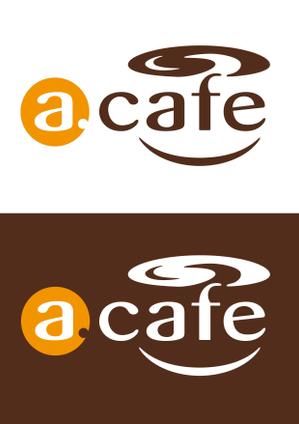 I_NKGさんのカフェ「a cafe」のロゴマークへの提案