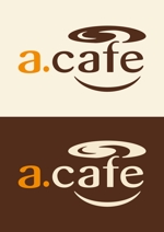 I_NKGさんのカフェ「a cafe」のロゴマークへの提案