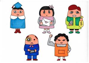 りんご ()さんのインターネットサービスサイトの、イメージキャラクターへの提案