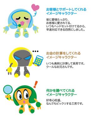 大脇パール (chungpearl)さんのインターネットサービスサイトの、イメージキャラクターへの提案