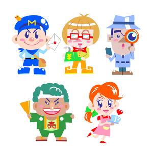 新井淳也 (junboy2114)さんのインターネットサービスサイトの、イメージキャラクターへの提案