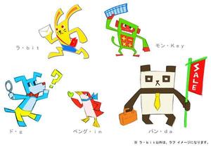 かどの (kadono)さんのインターネットサービスサイトの、イメージキャラクターへの提案