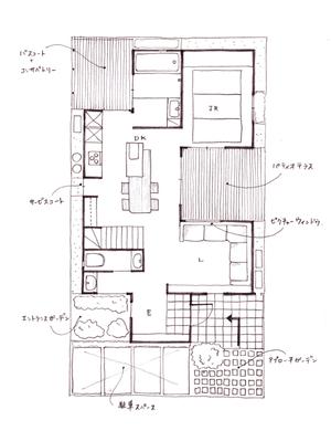 キムラマキコ (makiran)さんの住宅や雑貨に関するイラスト（スケッチ）の作成への提案