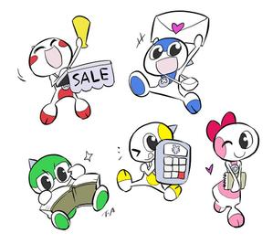 足立たかふみ (benkyou)さんのインターネットサービスサイトの、イメージキャラクターへの提案