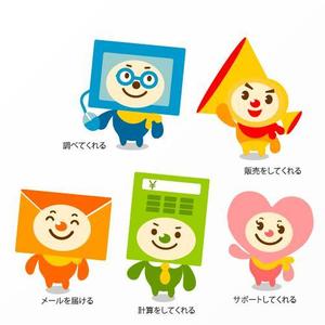 Jelly (Jelly)さんのインターネットサービスサイトの、イメージキャラクターへの提案