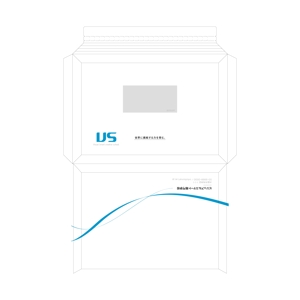 a.i design (chilbum)さんのメール便で使用する厚紙封筒のデザインへの提案