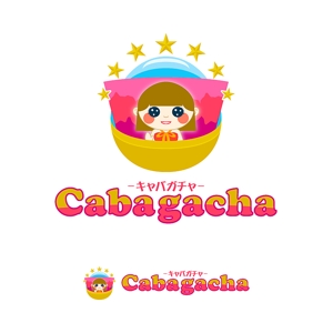 ひろまる (Hiromaru)さんのキャバ嬢写真をガチャ形式で閲覧するサイト「キャバガチャ」のロゴへの提案
