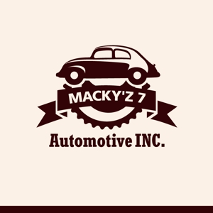 doskoi_design ()さんのMACKY'Z 7 Automotive INCのロゴとイラストへの提案