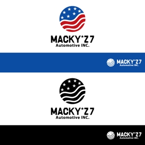 take5-design (take5-design)さんのMACKY'Z 7 Automotive INCのロゴとイラストへの提案