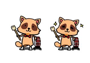 さんの打楽器を持ったどうぶつのキャラクターデザインへの提案