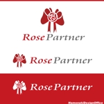 名も無きデザイン事務所 ()さんのココロ・モノ・お金の相続コンサルタント「ローズパートナー」のロゴへの提案