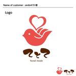 DESIGN DIVE (mstk0711)さんの地元の方が作るハンドメイドコーナー≪てとて≫のロゴへの提案