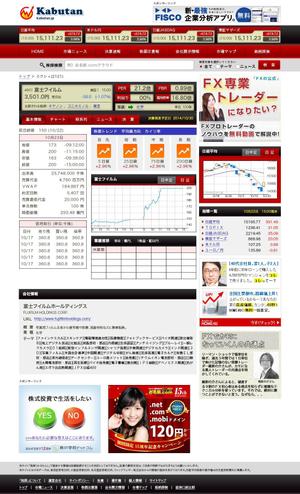 tada (tadahiro-a)さんの【3件当選案件】株式ポータルサイトのTOPページ等リニューアル用デザイン（コーディングなし、3ページ分）への提案
