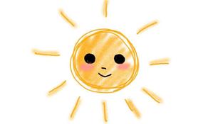 河原 (naturingo1008)さんのかわいい太陽のイラストへの提案