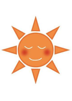 さんのかわいい太陽のイラストへの提案