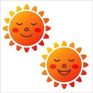 tomo_acu (tomo_acu)さんのかわいい太陽のイラストへの提案