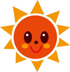 じゃっきー (jakkijakki)さんのかわいい太陽のイラストへの提案