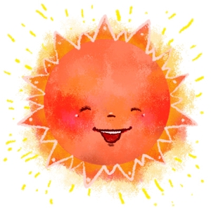 てるたるみ (terutarumi)さんのかわいい太陽のイラストへの提案