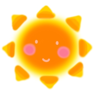 toyokotake (toyokotake)さんのかわいい太陽のイラストへの提案