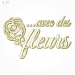 bukiyou (bukiyou)さんのリラクゼーションサロン「...avec des fleurs」のロゴへの提案