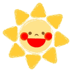 Amariさんのかわいい太陽のイラストへの提案