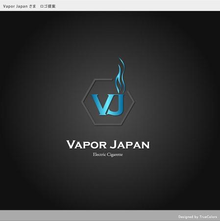 TrueColors (TrueColors)さんの電子たばこ（Electric Cigarette)サイト「Vapor Japan」のロゴへの提案