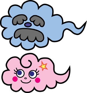 sarutoraさんの雲のキャラクター制作への提案