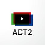 ONKdesign (onk_design_laboratory)さんのテレビ番組制作会社「株式会社ACT２（アクト・ツー）」のロゴへの提案