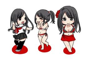 -28- (-28-)さんのアイドルのキャラクターデザインへの提案