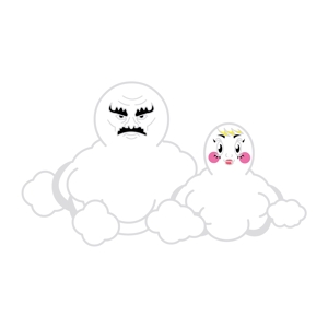 KO-(ケィオゥ) (ko_InSideMissile)さんの雲のキャラクター制作への提案