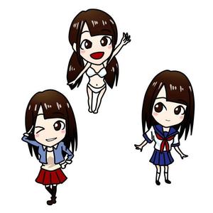 アダチユーキ (ashiyu)さんのアイドルのキャラクターデザインへの提案