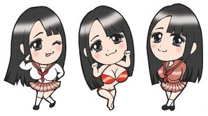 鶴　恵 (cxhkm702)さんのアイドルのキャラクターデザインへの提案