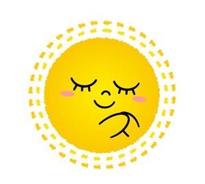 i-kumataさんのかわいい太陽のイラストへの提案