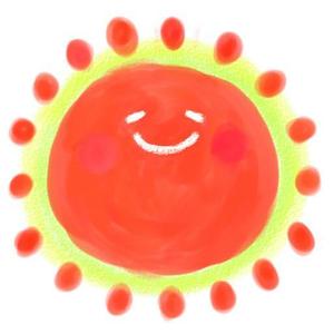 safraさんのかわいい太陽のイラストへの提案