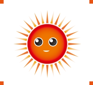 @えじ@ (eji_design)さんのかわいい太陽のイラストへの提案