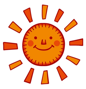 宜しくお願い致します！ (mipooh27)さんのかわいい太陽のイラストへの提案