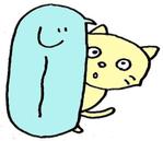 ikkomanjyu (mimk)さんの「吹き出しの裏に住んでるねこ」のLINEスタンプ作成依頼への提案