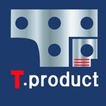 おのかつひこ ()さんの鉄工作「T.プロダクト」のロゴへの提案