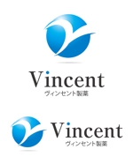 waami01 (waami01)さんの通販会社「ヴィンセント製薬（株）」のロゴデザインの依頼への提案