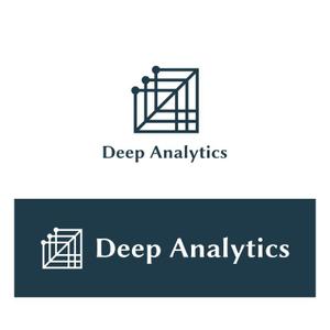 Yolozu (Yolozu)さんのデータサイエンスのクラウドソーシング「Deep Analytics」のロゴへの提案