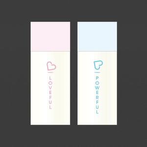 aine (aine)さんのＬＯＶＥＦＵＬ（ラブフル）＆ＰＯＷＥＲＦＵＬ（パワフル）ボトル＆パッケージデザインへの提案