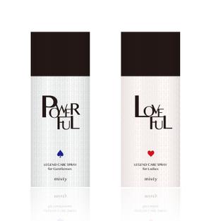 mrc-07さんのＬＯＶＥＦＵＬ（ラブフル）＆ＰＯＷＥＲＦＵＬ（パワフル）ボトル＆パッケージデザインへの提案
