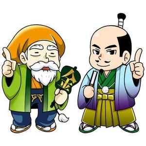 B-suke (BSUKE)さんの「お殿様」と「じいや」の２キャラ作成　【イメージ画像あり】追加依頼ありへの提案