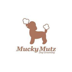 nabe (nabe)さんのドッグ　トリミングサロン　『Mucky Mutz Dog Grooming』の　ロゴへの提案