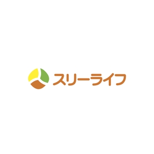 ロゴ研究所 (rogomaru)さんの人が喜ぶサービスを提供する「スリーライフ」のロゴへの提案